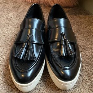 Aldo platform penny loafers